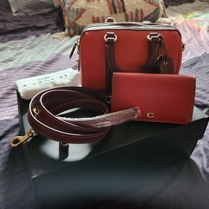 Coach Ruby 18 Bag and Wallet Set